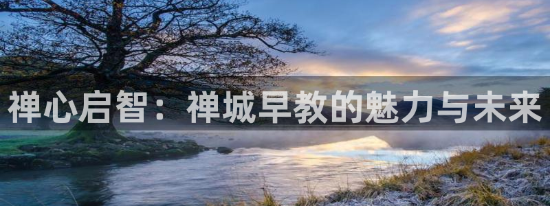 恒行彩票亏5千：禅心启智：禅城早教的魅力与未来