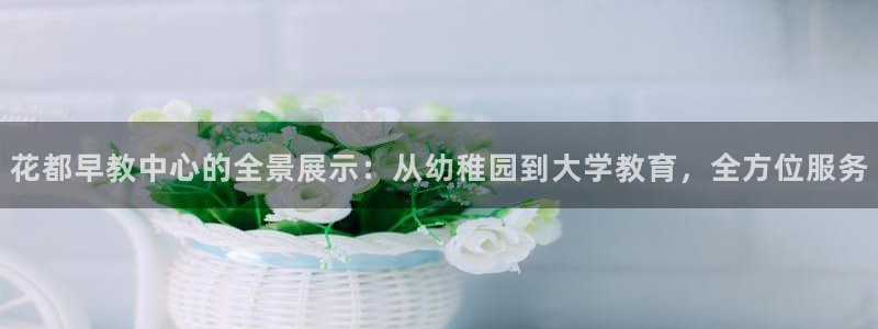 恒行娱乐景74ooo5诿抢：花都早教中心的全景展示：从幼稚园到大学教育，全方位服