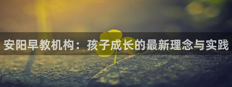 恒行注册招收6ll5l指定：安阳早教机构：孩子成长的最新理念与实践