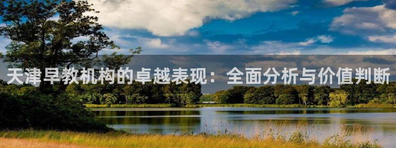 恒行登录老大6ll5l典型：天津早教机构的卓越表现：全面分析与价值判断