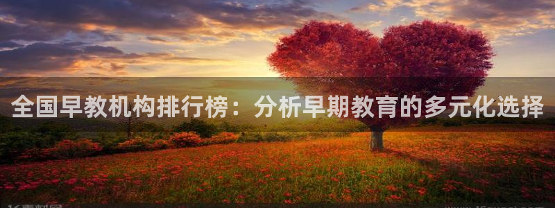 恒行娱乐5ll533主管优雅：全国早教机构排行榜：分析早期教育的多元化选择