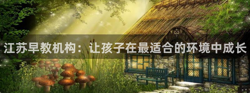 恒行招商老大诚挚 6ll5l：江苏早教机构：让孩子在最适合的环境中成长