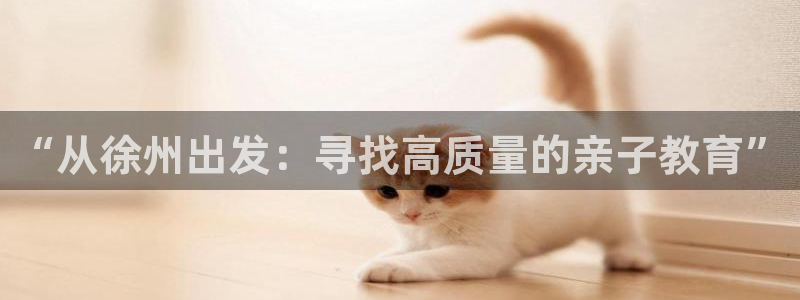 恒行2杨74OOO5：“从徐州出发：寻找高质量的亲子教育”