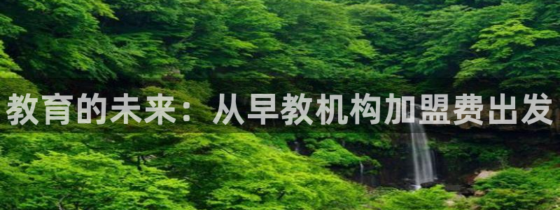 恒行2韩74OOO5：教育的未来：从早教机构加盟费出发