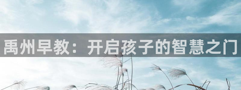 恒行娱乐陈74OOO5:禹州早教:开启孩子的智慧之门