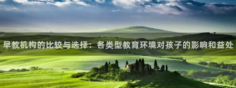 恒行娱乐景74ooo5诿抢:早教机构的比较与选择:各类型教育环境对孩子的影响和益