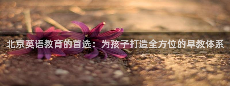 恒行娱乐招收点赞5ll533主管:北京英语教育的首选:为孩子打造全方位的早教体系