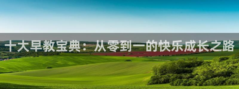 恒行娱乐周74OOO5:十大早教宝典:从零到一的快乐成长之路