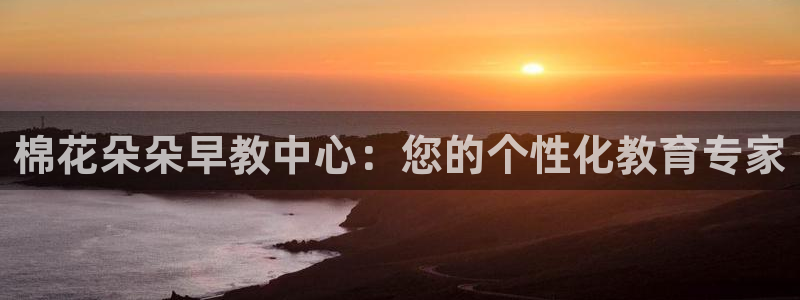 恒行登录就搜6ll5l:棉花朵朵早教中心:您的个性化教育专家