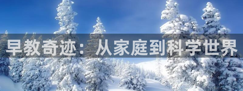 恒行登录就搜6ll5l:早教奇迹:从家庭到科学世界