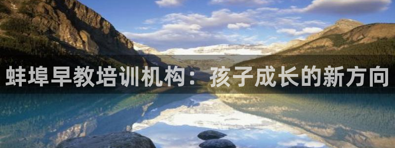 恒行娱乐毓婆74ooo5仪：蚌埠早教培训机构：孩子成长的新方向