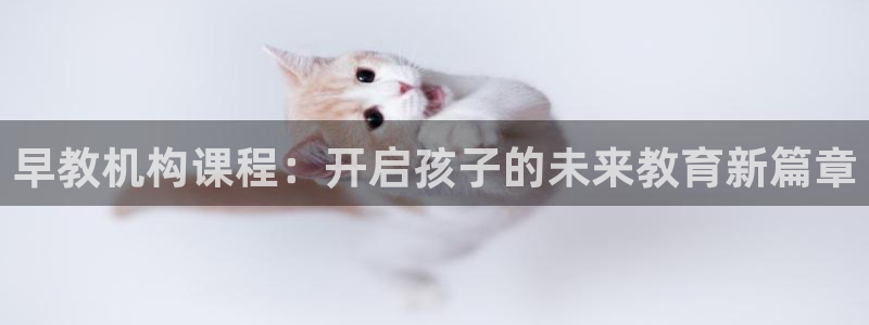 恒行娱乐景74ooo5诿抢：早教机构课程：开启孩子的未来教育新篇章