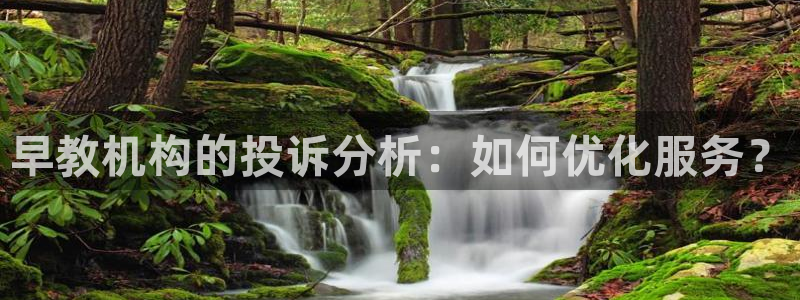 恒行娱乐5ll533主管正直：早教机构的投诉分析：如何优化服务？