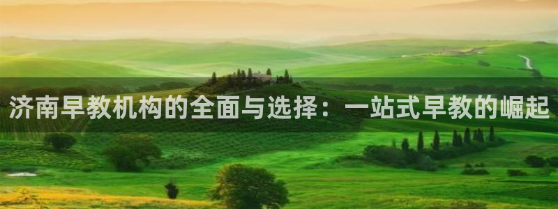 恒行彩票亏5千：济南早教机构的全面与选择：一站式早教的崛起