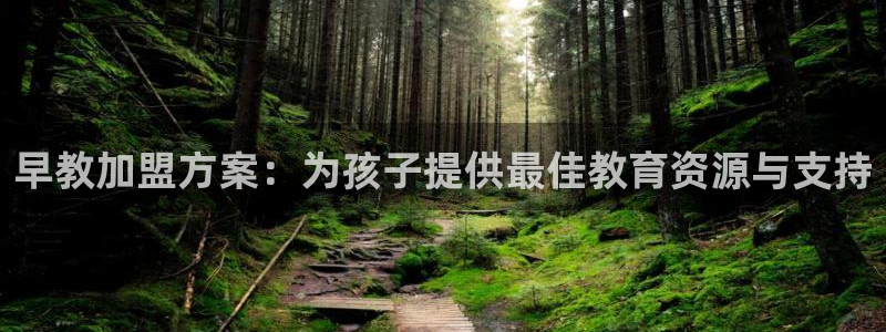 恒行2蒋74OOO5：早教加盟方案：为孩子提供最佳教育资源与支持