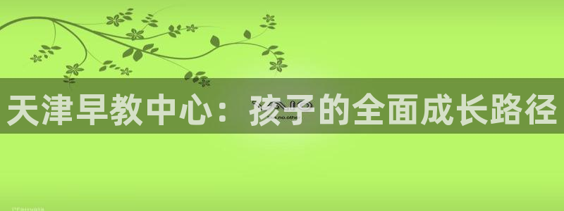 恒行主管总代6ll5l周至：天津早教中心：孩子的全面成长路径