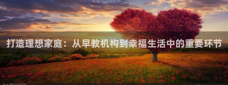 恒行注册全2O5O5O：打造理想家庭：从早教机构到幸福生活中的重要环节