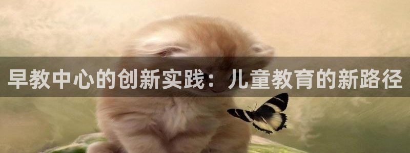 恒行娱乐陈74OOO5：早教中心的创新实践：儿童教育的新路径
